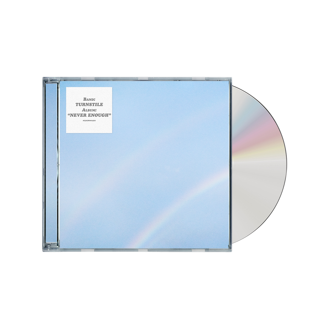 Turnstile ‘NEVER ENOUGH’ release on CD.