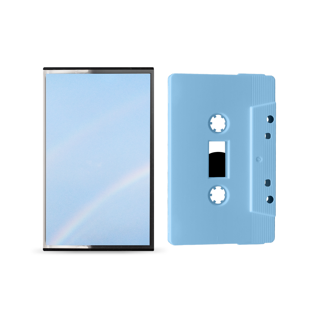 Turnstile presents their new album "NEVER ENOUGH" on 'sky blue' cassette. Release date 6/6/2025.