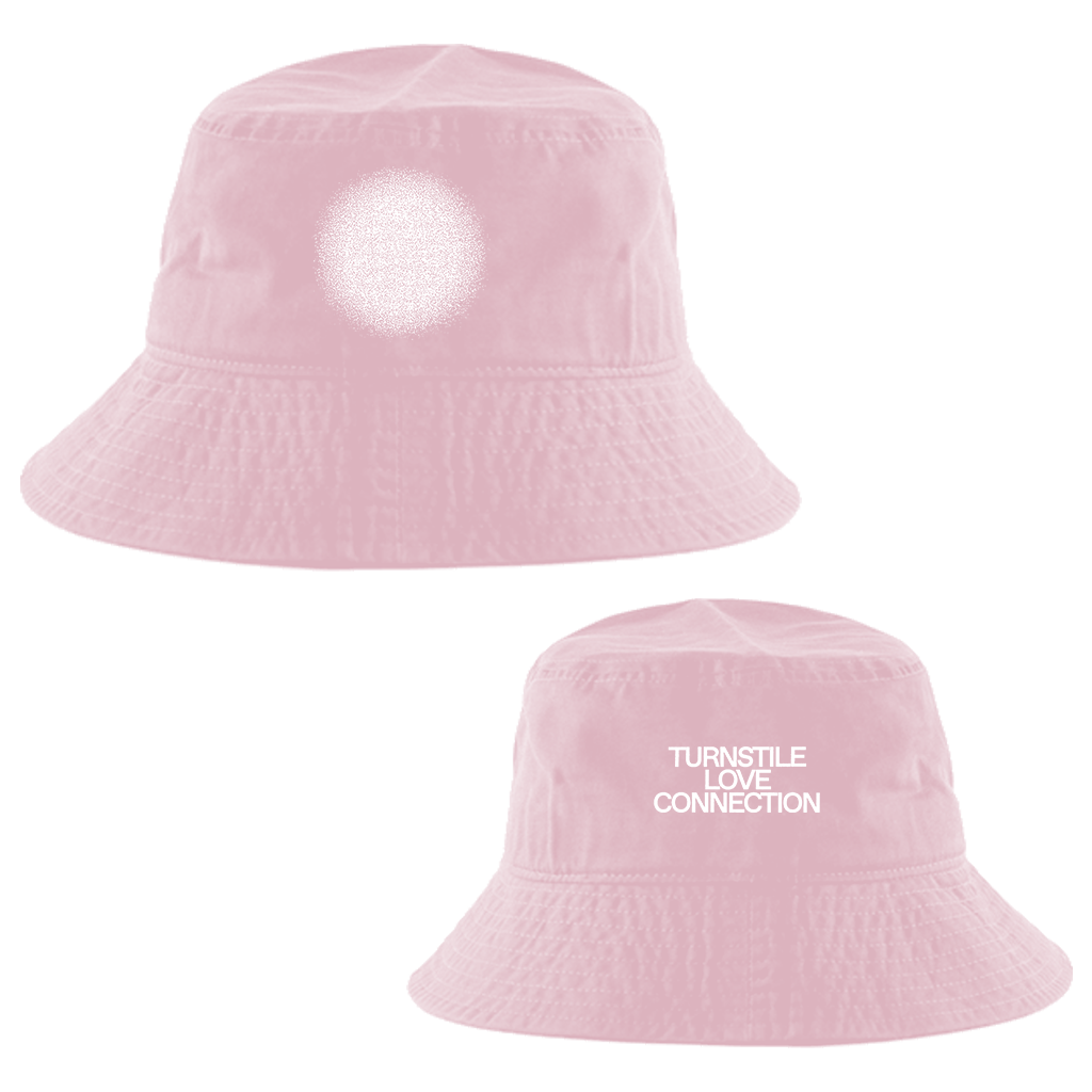TURNSTILE "TLC" PINK BUCKET HAT
