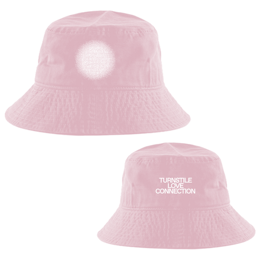 TURNSTILE "TLC" PINK BUCKET HAT