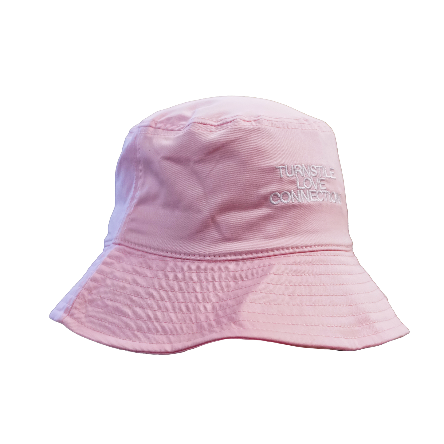 TURNSTILE "TLC" PINK BUCKET HAT