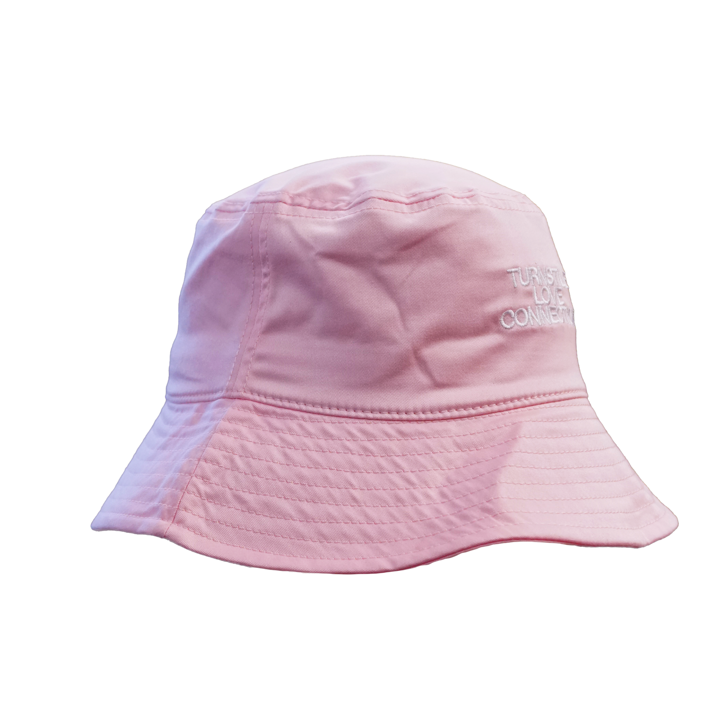 TURNSTILE "TLC" PINK BUCKET HAT