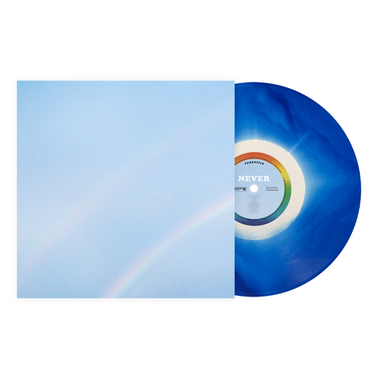 Turnstile ‘NEVER ENOUGH’ release on ‘JET SKI’ colored vinyl. Limited quantities available. One time pressing. Vinyl shown is a mock up of color, and the finished product may vary slightly in shade or appearance.